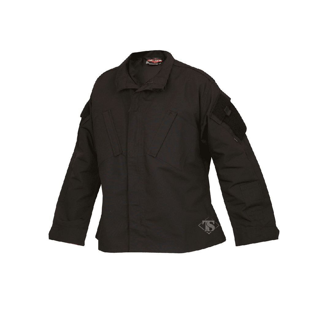 TruSpec Tactical Response Cotton Poly Uniform Shirt Black