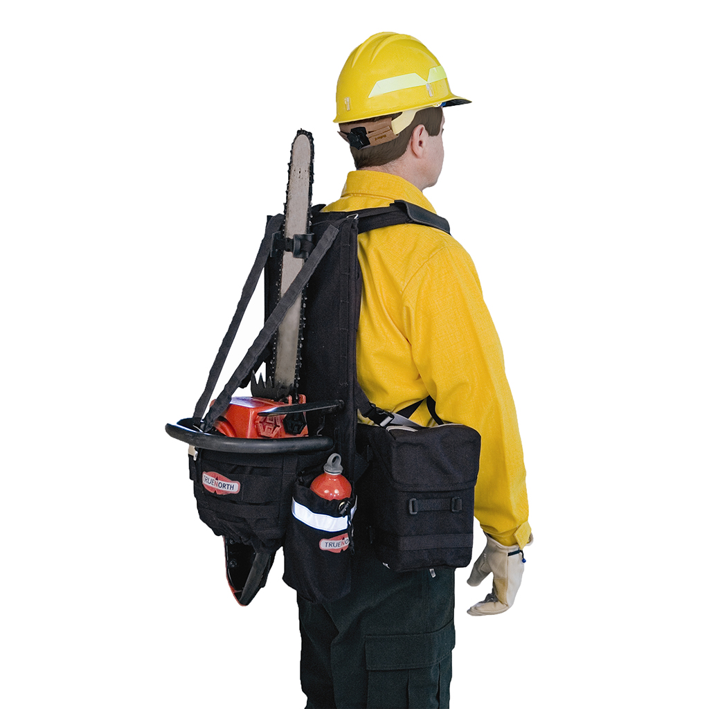 True North Chainsaw Pack Angled